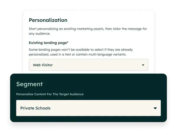 personalize from scratch in the hubspot marketing hub
